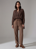 CAMICIA VELO CACAO