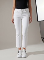 JEANS BOOT CUT WHITE