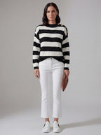 JEANS BOOT CUT WHITE