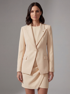 BLAZER NUDE ELEGANCE