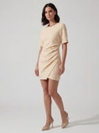 MINI ABITO NUDE CHIC