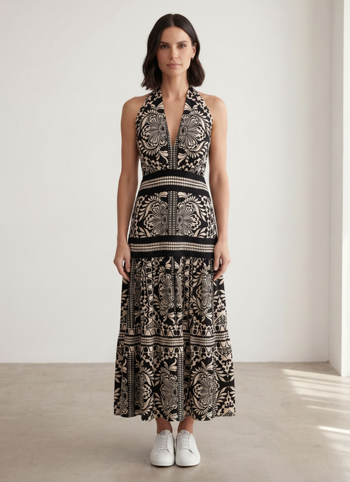ABITO HALTER BOHO CHIC