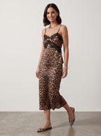 GONNA MIDI ANIMAL CHIC