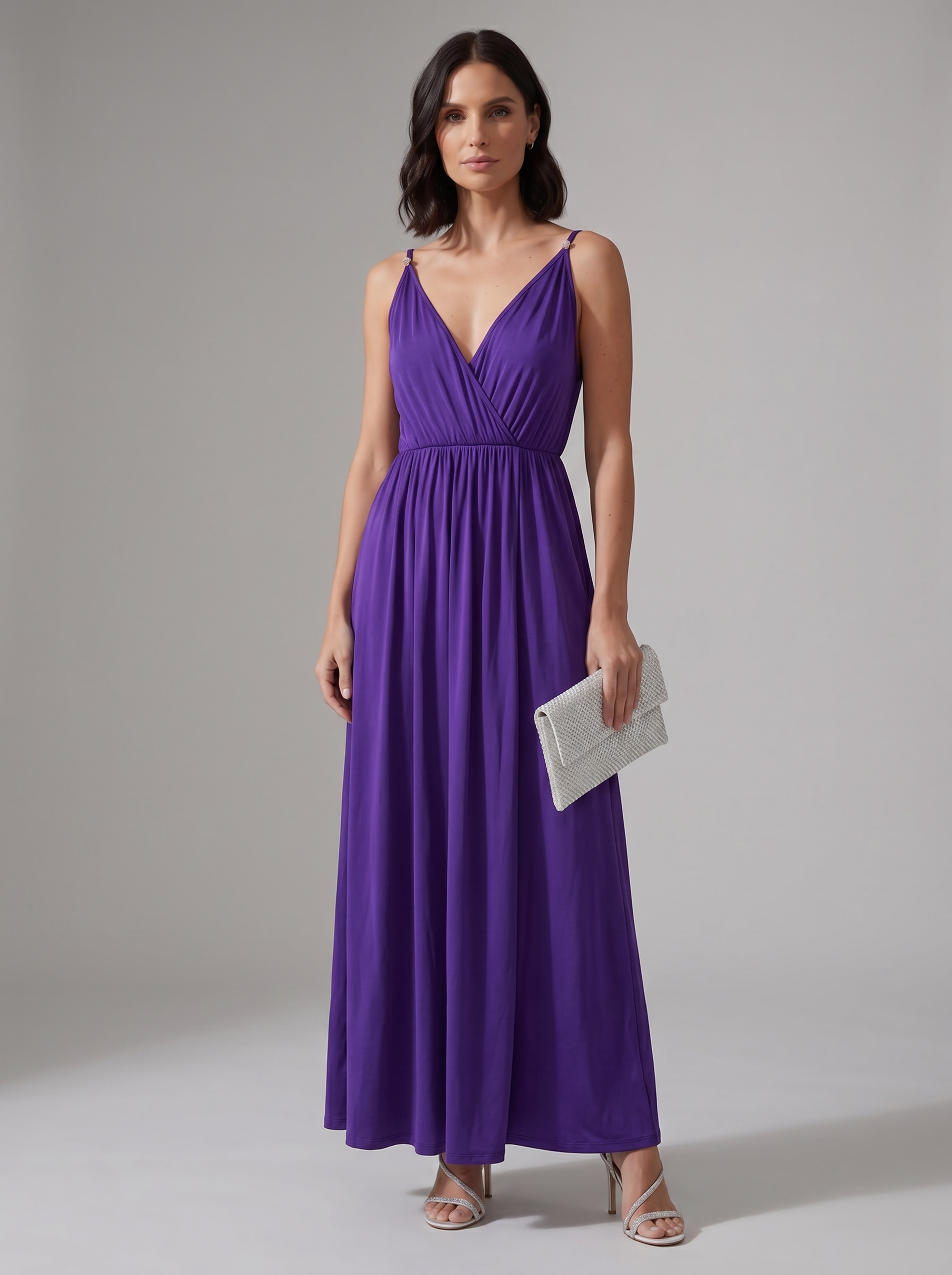 LONG DRESS SATIN