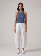 TOP IN LINO DENIM