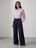 PANTA FLARED JIA DARK BLUE