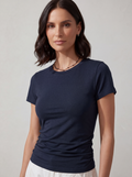 T-SHIRT JERSEY BLU NOTTE