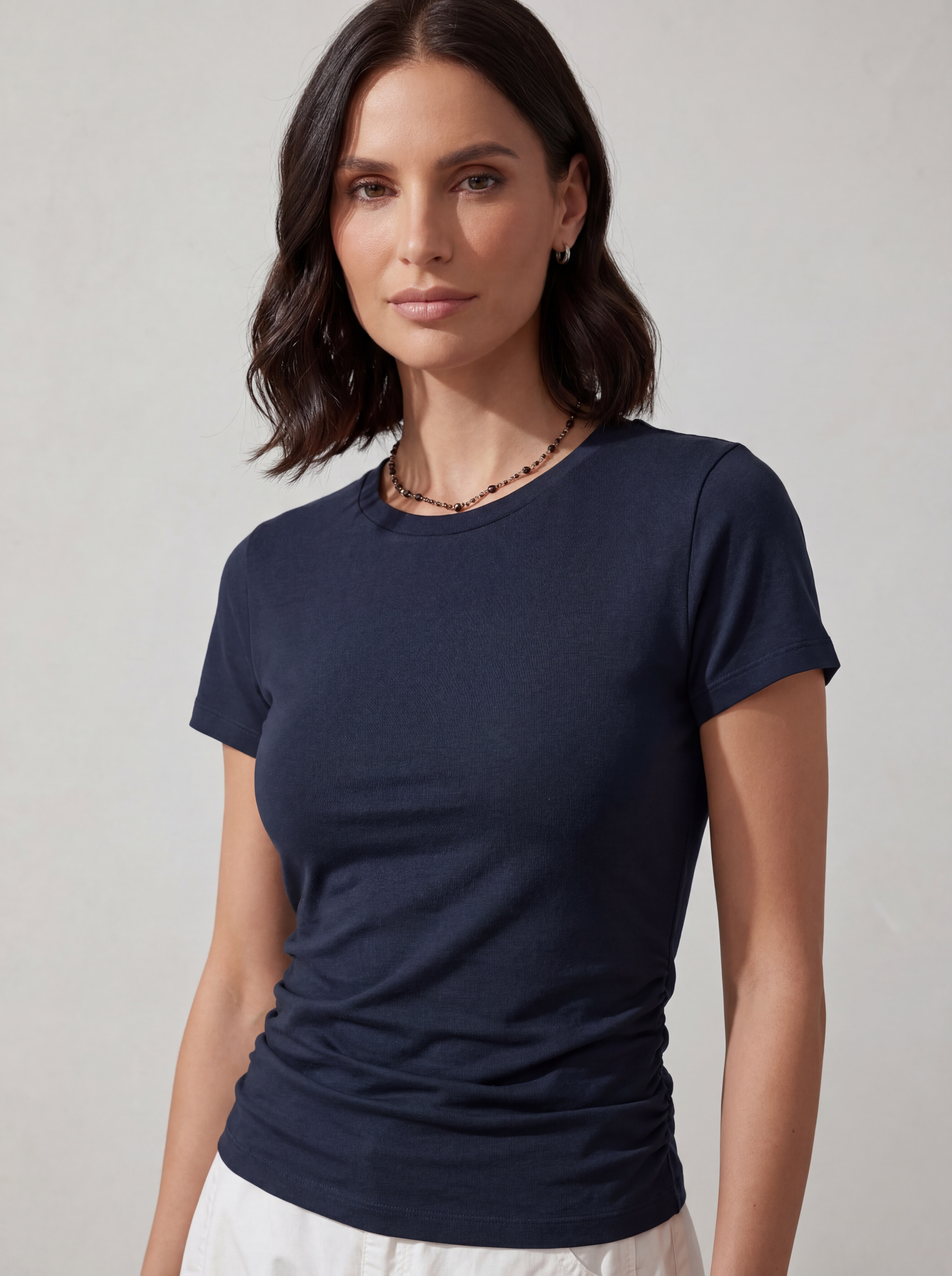 T-SHIRT JERSEY BLU NOTTE