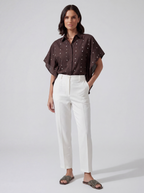 PANTALONI OFF WHITE