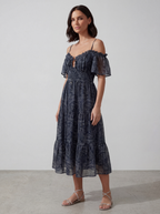 ABITO MIDI GEORGETTE