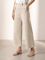 JEANS PALAZZO SABBIA