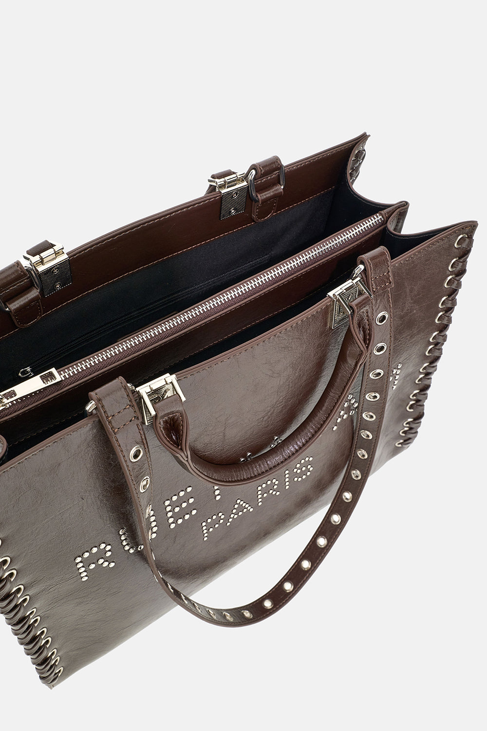 SIOUX TOTE BAG DARK BROWN RUE MADAM PARIS
