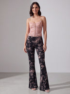 PANTALONI FLARE LYCRA