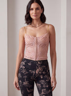 BUSTIER ROSA