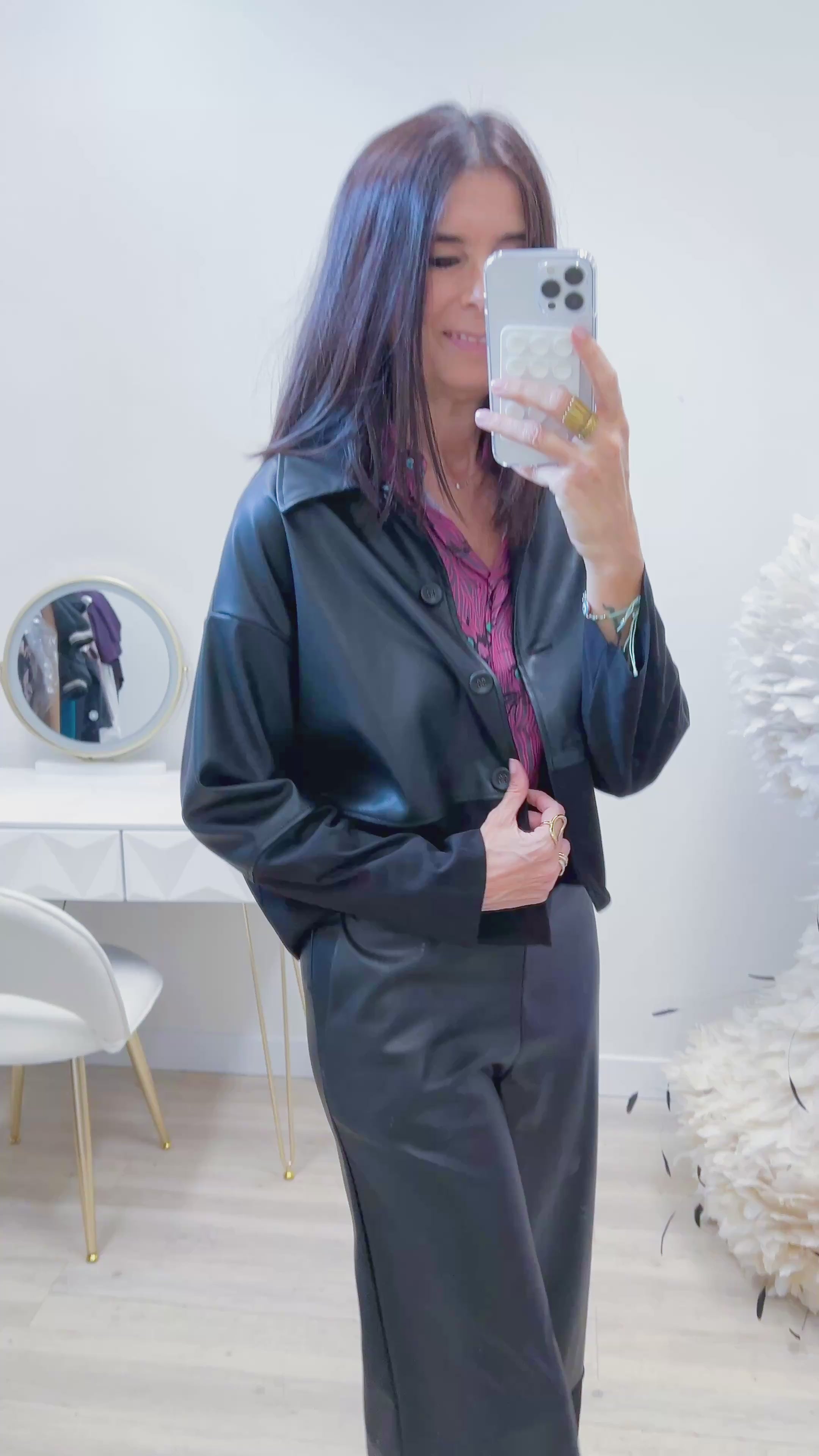 CAMICIA GIACCA ECOPELLE