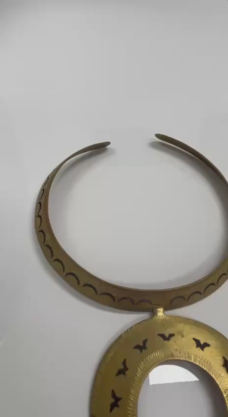 COLLANA GIROCOLLO CON PENDENTI