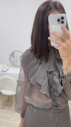 CAMICIA PIED DE POULE