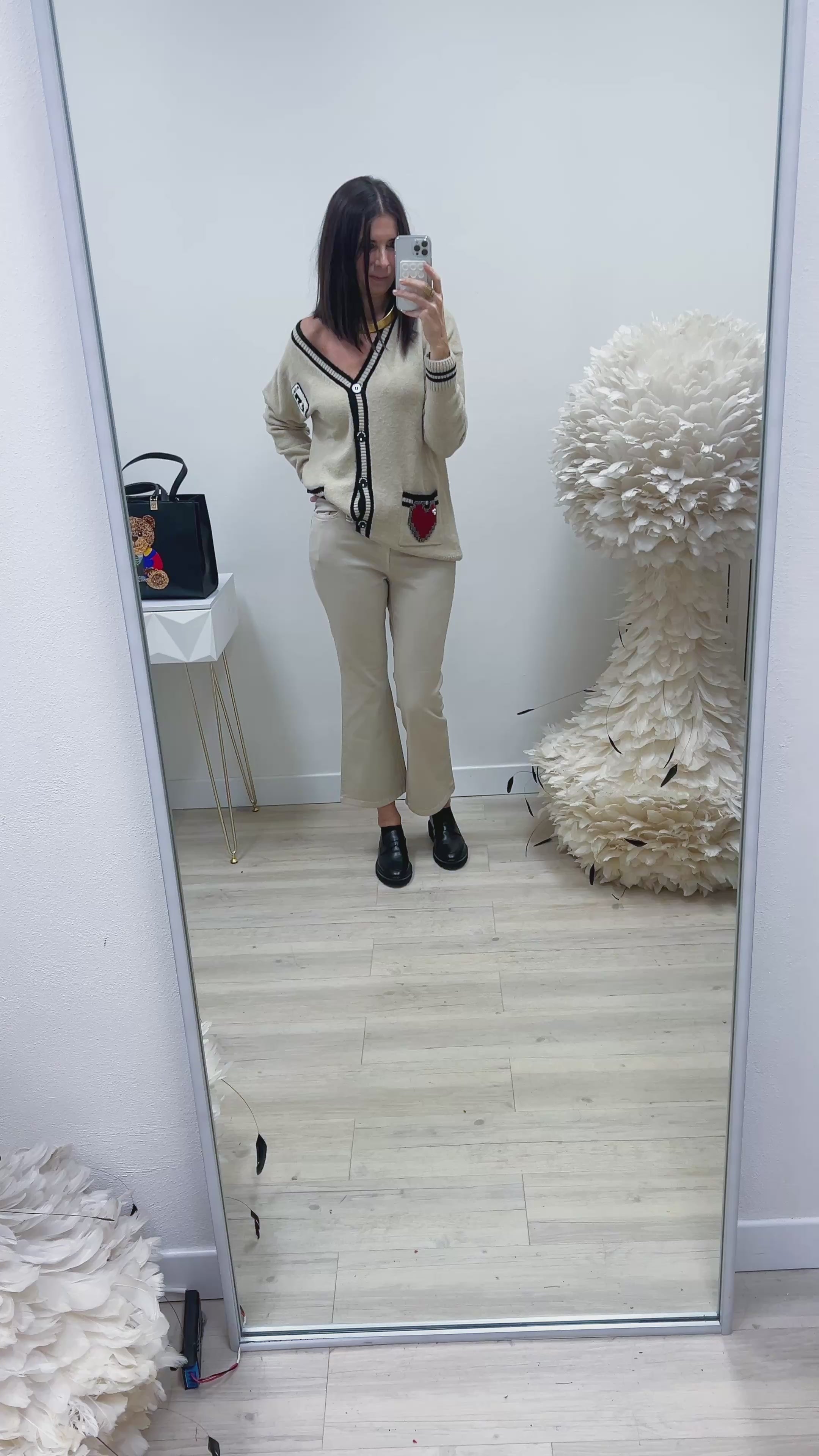 CARDIGAN VANIGLIA